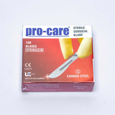 CARBON STEEL STERILE SURGICAL BLADES NO 11